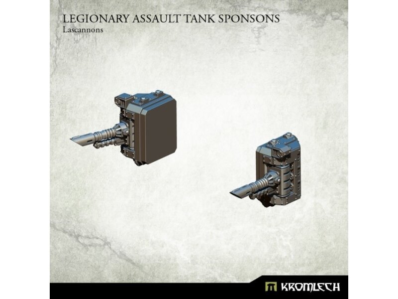 Kromlech Assault Tank Sponsons Lascannons (KRVB039)