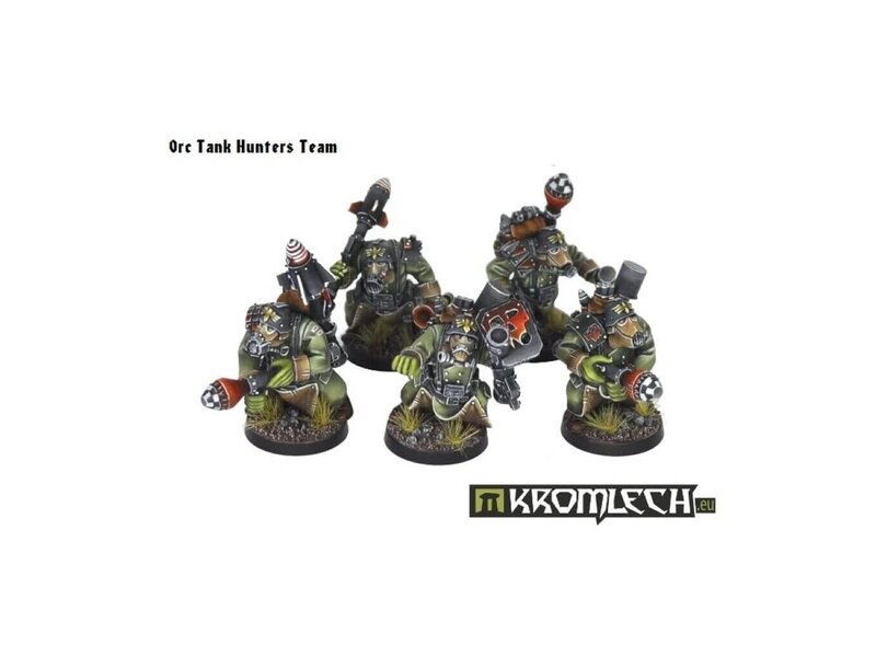 Kromlech Orc Tank Hunters Team 28mm