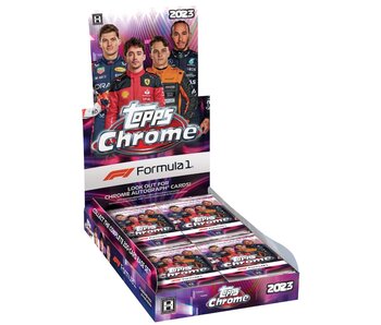 2023 Topps Formula One Chrome Hobby Box