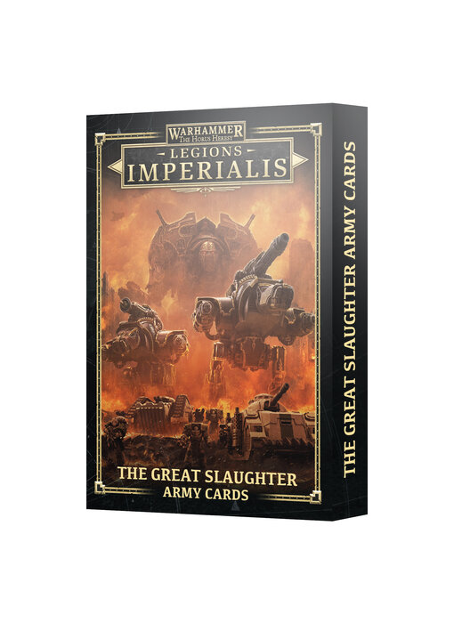 Legions Imperialis - The Great Slaughter Army Cards