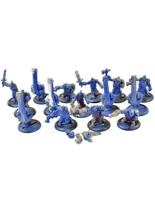 HORDES 15 Kriel Warriors & Cabo Throwers #1 METAL trollbloods