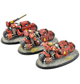 Games Workshop BLOOD ANGELS 3 Outriders #1 WELL PAINTED Warhammer 40K