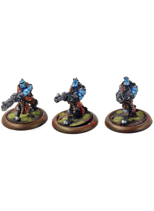HORDES 3 Trollkin Sluggers #1 METAL trollbloods