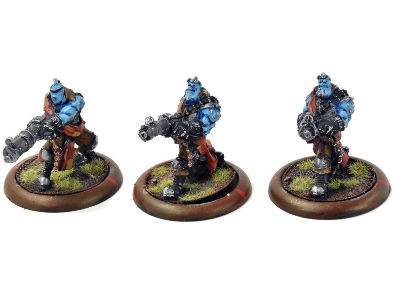 HORDES 3 Trollkin Sluggers #1 METAL trollbloods