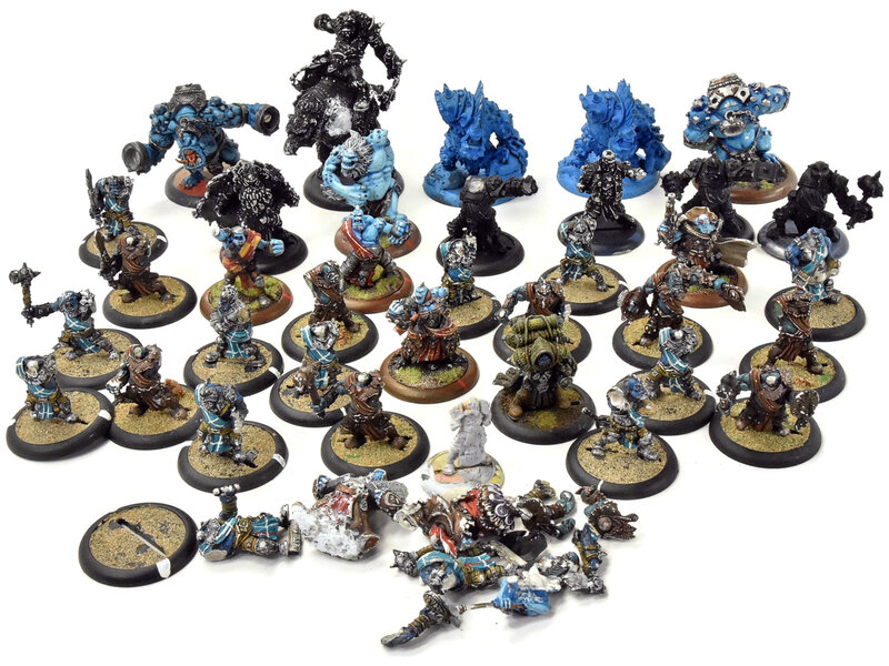 HORDES Various Trollbloods Minis broken incomplete METAL #2