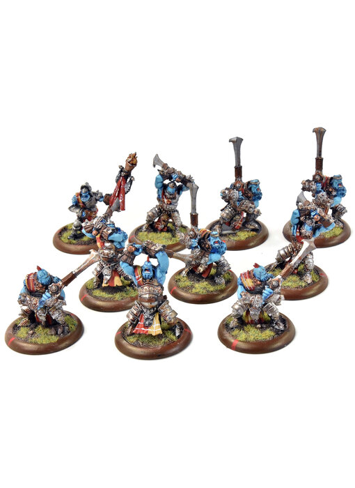 HORDES 10 Trollkin Fenblades #1 METAL trollbloods