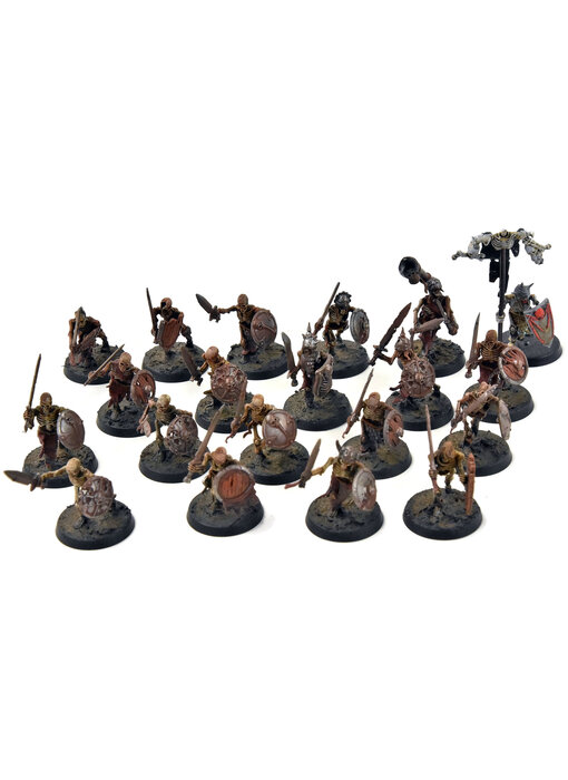 SOULBLIGHT GRAVELORD 20 Deathrattle Skeletons #1 Sigmar WELL PAINTED