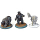 HORDES Northkin Bear Handler & Battle Bears #1 METAL missing 1 head trollbloods