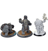 HORDES Northkin Bear Handler & Battle Bears #1 METAL missing 1 head trollbloods