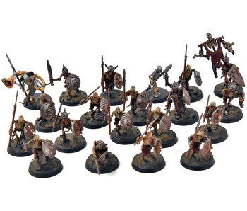 SOULBLIGHT GRAVELORD 20 Deathrattle Skeletons #2 Sigmar WELL PAINTED