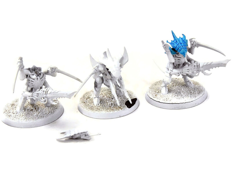 Games Workshop TYRANIDS 3 Warriors #2 missing arms Warhammer 40K