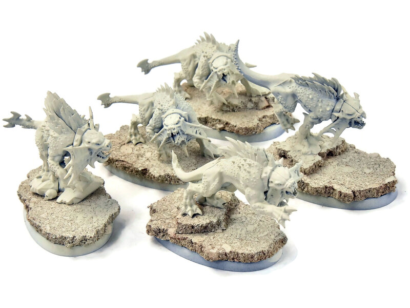 Games Workshop BLADES OF KHORNE 5 Flesh Hounds #1 Sigmar