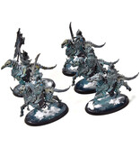 Games Workshop OSSIARCH BONEREAPERS 5 Kavalos Deathriders #1 WELL PAINTED Sigmar