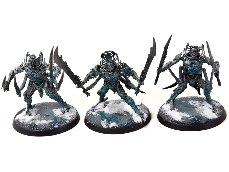 Games Workshop OSSIARCH BONEREAPERS 3 Necropolis Stalkers #1 WELL PAINTED Sigmar