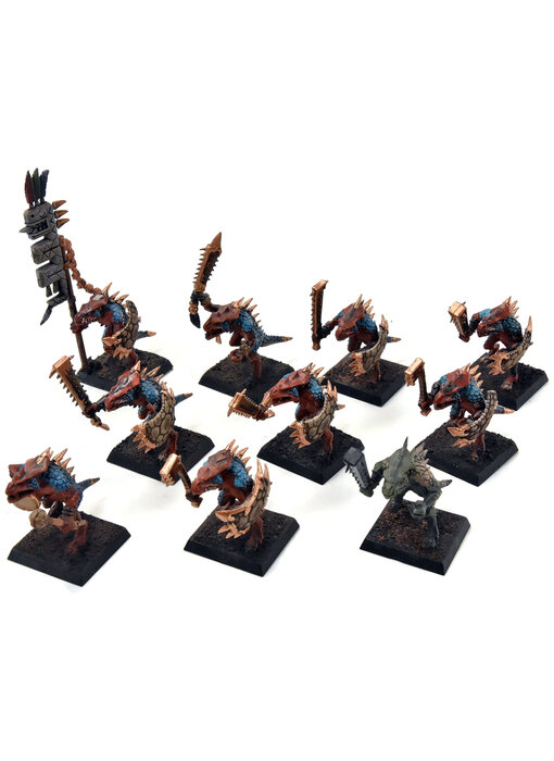 LIZARDMEN 10 Saurus Warriors #5 Warhammer Fantasy