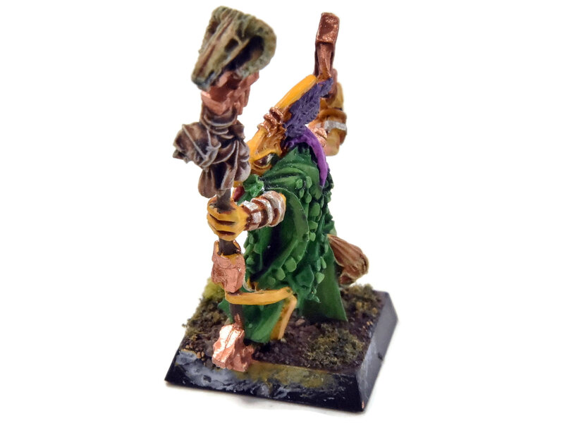 Games Workshop LIZARDMEN Skink Priest #1 METAL OOP Warhammer Fantasy