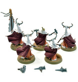 Games Workshop LUMINETH REALM LORDS 5 Allarith Stoneguards missing hammer #1 Sigmar