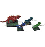 Games Workshop LIZARDMEN Salamander Hunting Pack #1 METAL Warhammer Fantasy