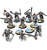 Games Workshop SPACE MARINES 10 Assault Intercessors #1 missing 4 back packs Warhammer 40K