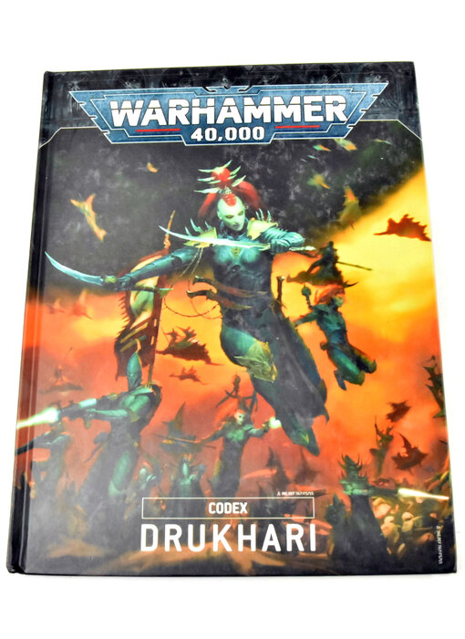DRUKHARI Codex Used Very Good Condition Warhammer 40K