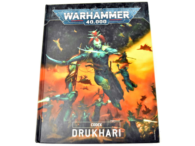 Games Workshop DRUKHARI Codex Used Very Good Condition Warhammer 40K