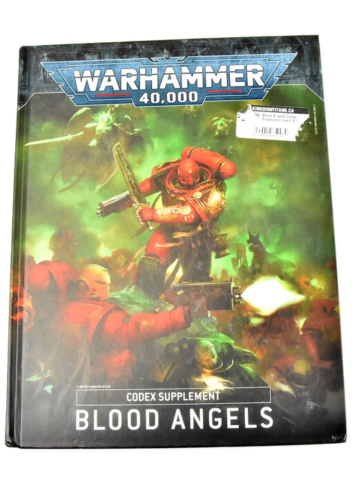 BLOOD ANGELS Codex Used Very Good Condition Warhammer 40K