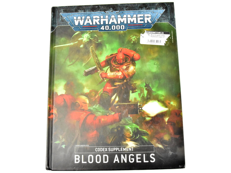 Games Workshop BLOOD ANGELS Codex Used Very Good Condition Warhammer 40K