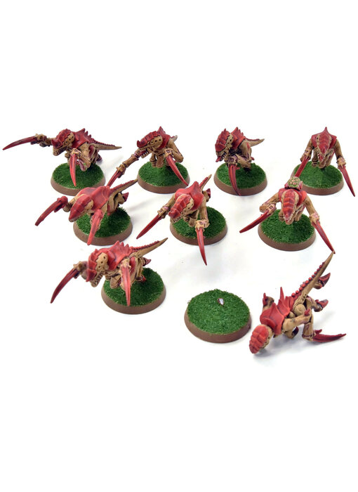 TYRANIDS 9 Hormagants #3 Warhammer 40K WELL PAINTED