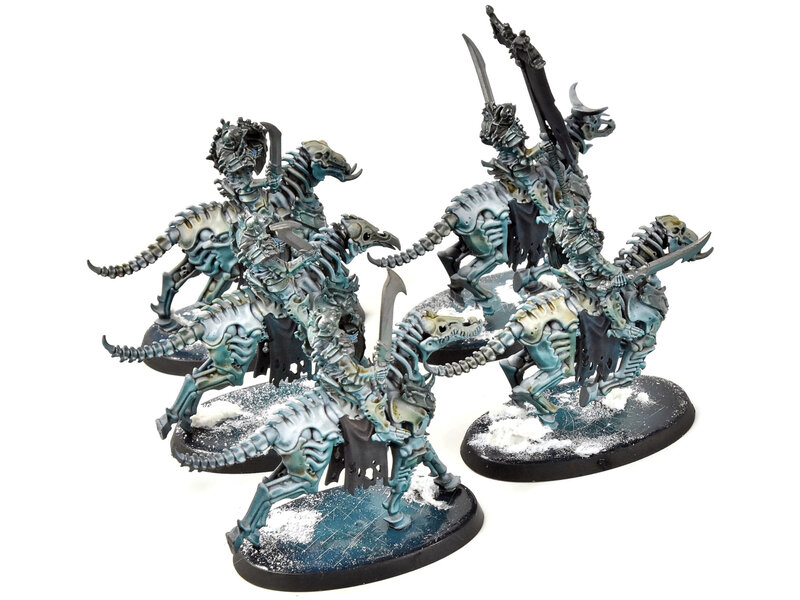 Games Workshop OSSIARCH BONEREAPERS 5 Kavalos Deathriders #5 WELL PAINTED Sigmar