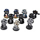 SPACE MARINES 10 Tactical Squad #4 Warhammer 40K
