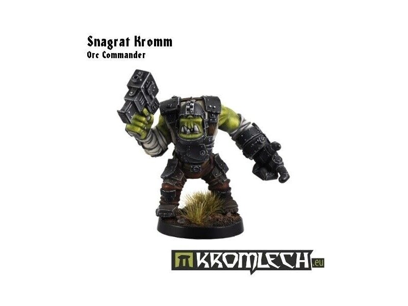 Kromlech Orc Snagrat Kromm Commander