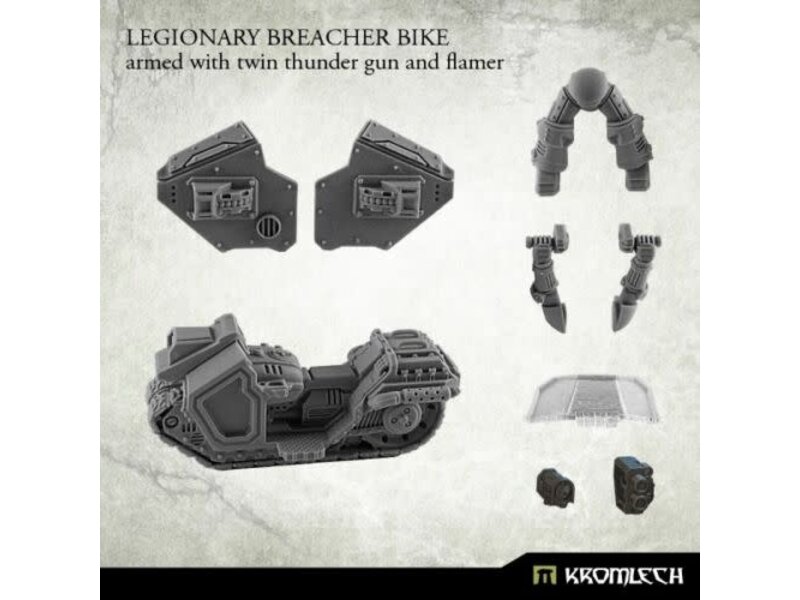 Kromlech Breacher Bike Armed with Thunder Gun & Flamer