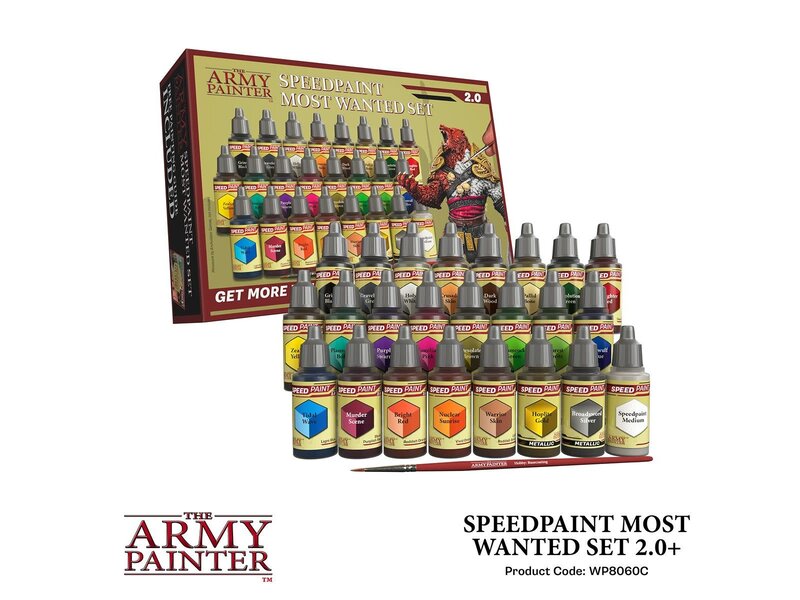 The Army Painter Warpaints - Speedpaint Most Wanted Set 2.0