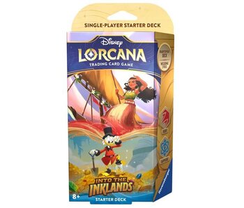 Disney Lorcana – Into the Inklands: Starter Deck – Ruby & Sapphire (Moana & Scrooge)