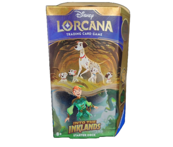 Disney Lorcana – Into the Inklands Starter Deck – Amber & Emerald (Pongo & Peter Pan)