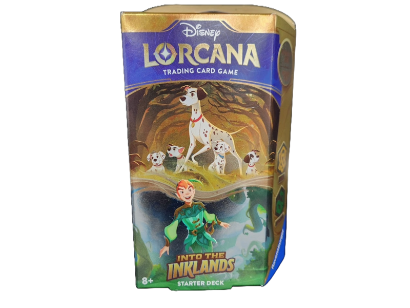Disney Disney Lorcana – Into the Inklands Starter Deck – Amber & Emerald (Pongo & Peter Pan)