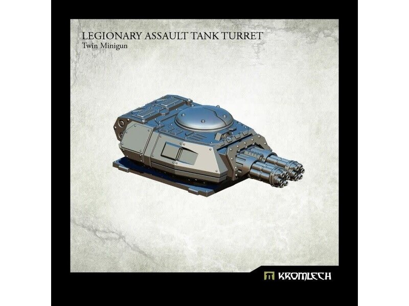 Kromlech Assault Tank Turret Twin Minigun