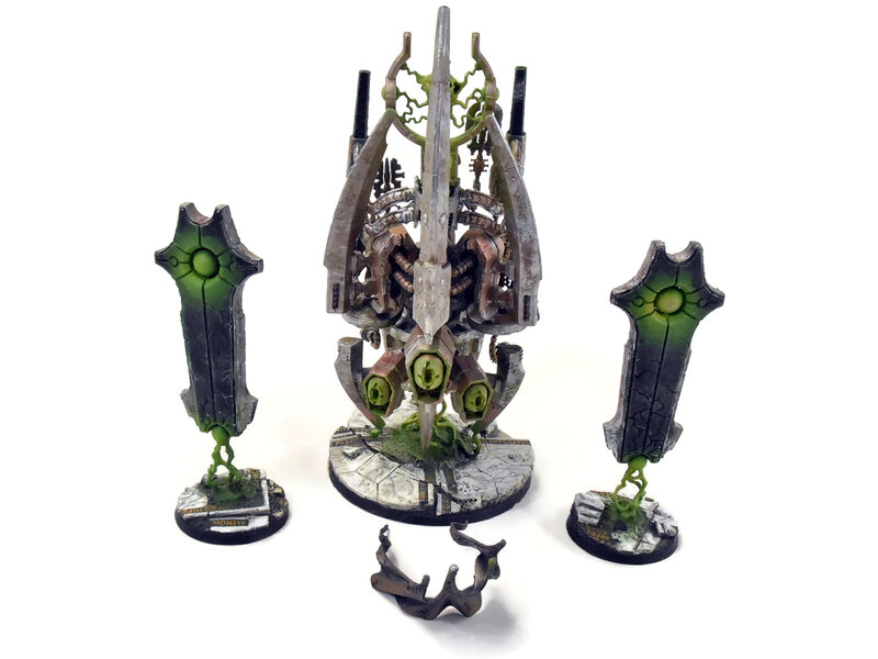 Games Workshop NECRONS Szarekh The Silent King #1 WELL PAINTED Warhammer 40K