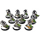 NECRONS 10 Necron Warriors #2 WELL PAINTED Warhammer 40K