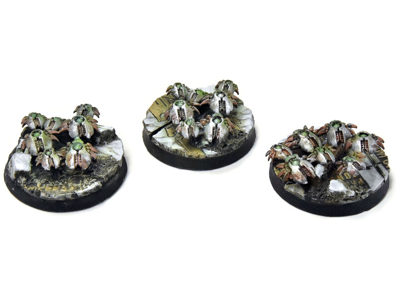 Games Workshop NECRONS 3 Scarab Swarms #3 WELL PAINTED Warhammer 40K