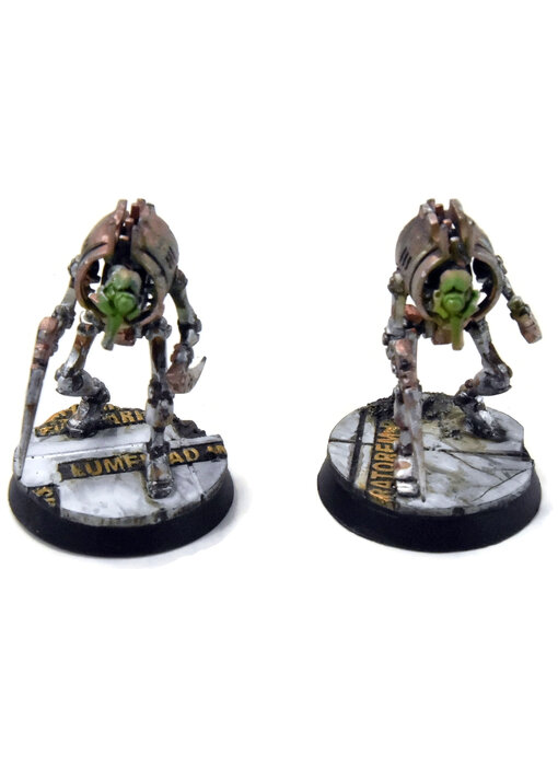 NECRONS 2 Cryptothralls #1 WELL PAINTED Warhammer 40K