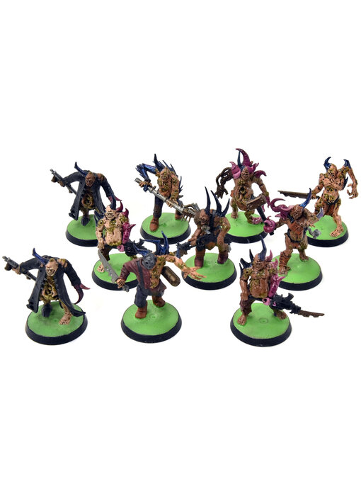 DEATH GUARD 10 Poxwalkers #4 WELL PAINTED Warhammer 40K