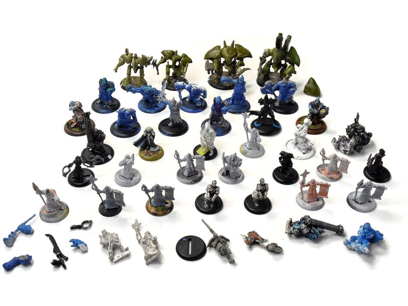 WARMACHINE / HORDES Lot Various Minis #1 METAL many incomplete