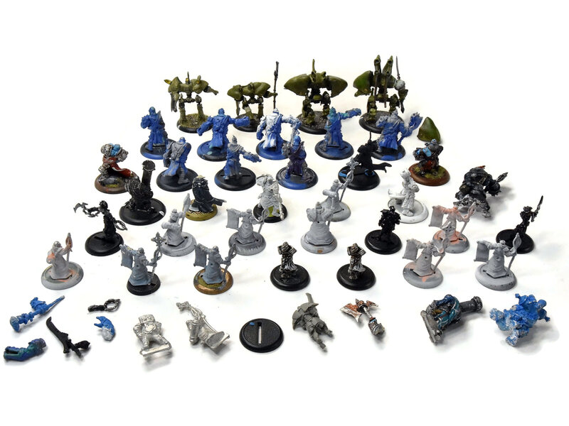 WARMACHINE / HORDES Lot Various Minis #1 METAL many incomplete