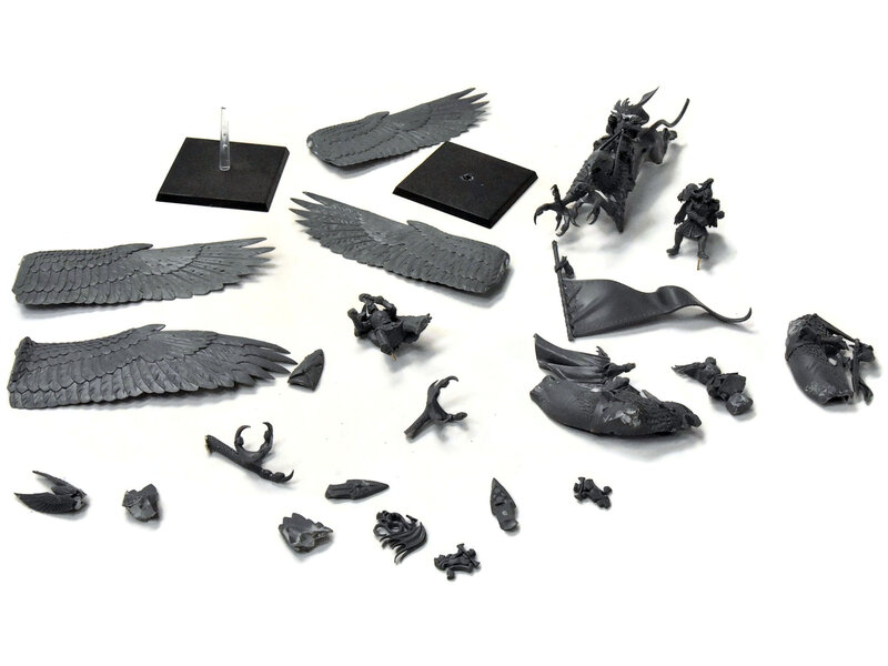 Games Workshop HIGH ELVES 2 Lord On Griffon #1 need repair may be missing parts Warhammer