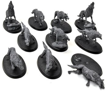 SOULBLIGHT GRAVELORDS 10 Dire Wolves #2 Warhammer Sigmar