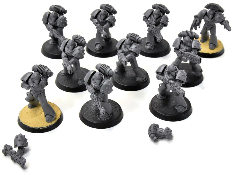 Games Workshop HORUS HERESY 10 Heavy Weapon Marines #1 Warhammer 40K