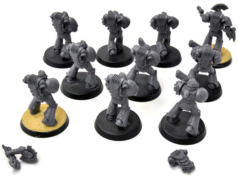 Games Workshop HORUS HERESY 10 Heavy Weapon Marines #1 Warhammer 40K