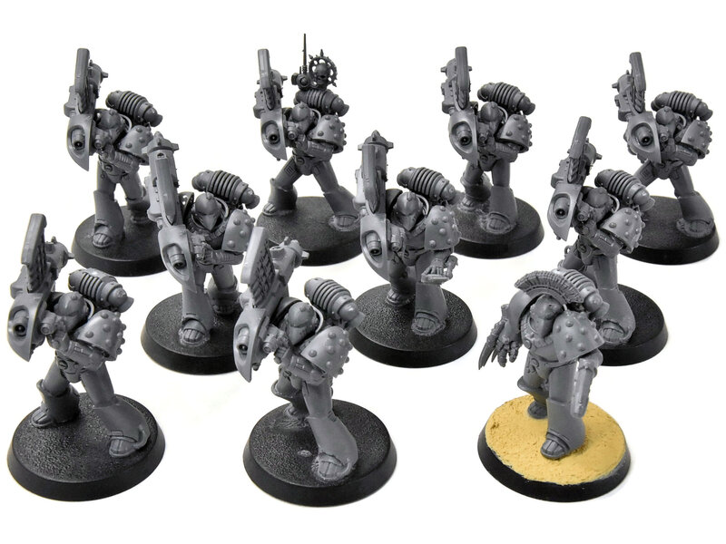 Games Workshop HORUS HERESY 10 Heavy Weapon Marines #2 Warhammer 40K