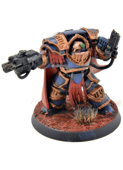 HORUS HERESY Ultramarines Legion Praetor In Cataphratii #1 WELL PAINTED 40K